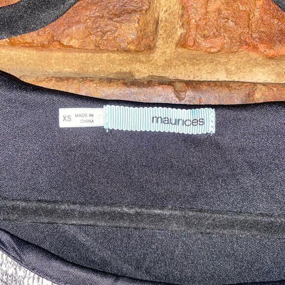 Maurices Gray knit Short Sleeve Mini Sweater Dress Women's Size XS - Picture 4 of 6